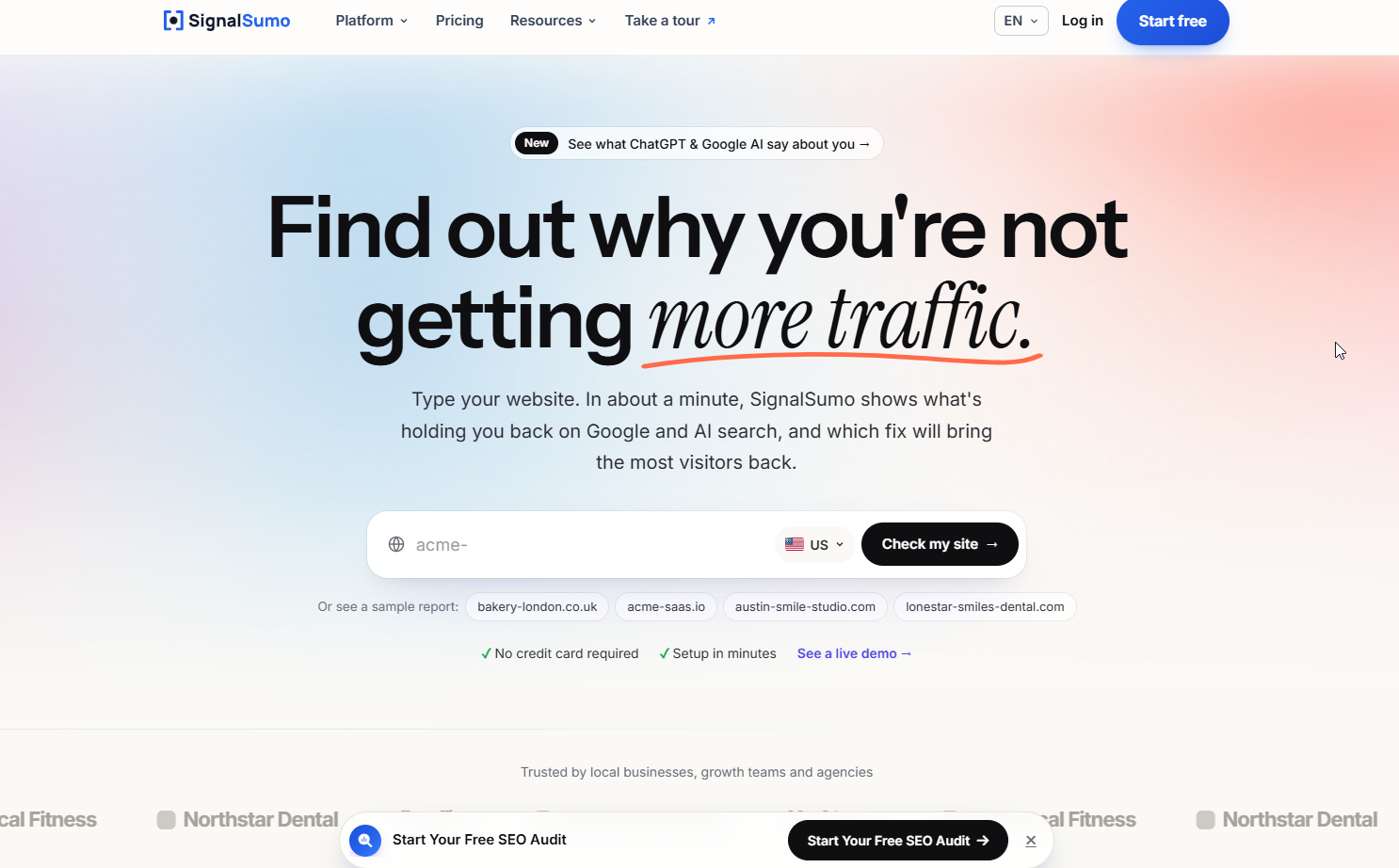 Signalsumo Website